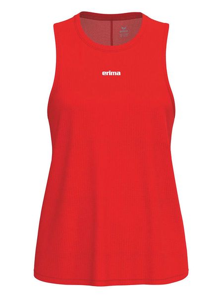 Erima Top sportowy w kolorze czerwonym rozmiar: 40. Czerwone koszulki sportowe damskie Erima, bez wzorów, bez ramiączek, outdoorowe. Za 52.42 zł.