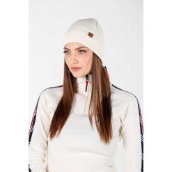 Czapka zimowa 100% wełna merino - Icewall (250 g/m²). Białe czapki damskie WOOLONA, na zimę, bez wzorów, z wełny. W wyprzedaży za 126.00 zł.