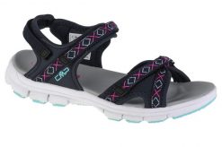 Sandały damskie, Almaak Hiking Sandal. Fioletowe sandały damskie CMP, bez wzorów, z materiału, bez obcasa, bez zapięcia. Za 239.99 zł.