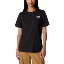 T-shirt damski The North Face Foundation Graphic z krótkim rękawem. Czarne koszulki sportowe damskie The North Face, s, bez wzorów, bez ramiączek. Za 163.95 zł.