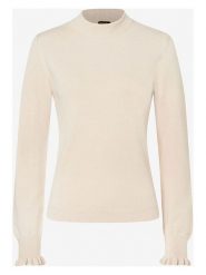 More & More Sweter w kolorze beżowym rozmiar: 40. Brązowe swetry klasyczne damskie More & More, bez kołnierzyka. Za 131.95 zł.