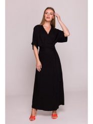 Stylove Sukienka w kolorze czarnym rozmiar: XXL. Czarne sukienki damskie Stylove, bez wzorów, z wiskozy, bez ramiączek. Za 176.08 zł.
