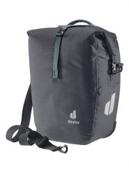Deuter Torba rowerowa "Weybridge 20+5" w kolorze antracytowym - 34 x 40 x 19 cm rozmiar: onesize. Czarne torby sportowe Deuter, bez wzorów, z materiału. Za 439.24 zł.