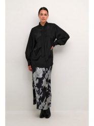 Kaffe Bluzka w kolorze czarnym rozmiar: 38. Czarne bluzki damskie Kaffe, bez wzorów, bez kołnierzyka, bez ramiączek. Za 78.28 zł.