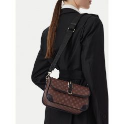 Torebka Nine West. Brązowe torebki klasyczne damskie Nine West, bez dodatków. Za 249.99 zł.