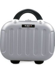 BlueStar Kosmetyczka "Madrit" w kolorze szarym - 28 x 20 x 16 cm rozmiar: onesize. Szare kosmetyczki damskie Bluestar, bez wzorów, z materiału. Za 60.99 zł.