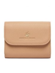 Beverly Hills Polo Club Portfel CWBEO-BHPC-W1-002-SS26 Beżowy. Brązowe portfele damskie Beverly Hills Polo Club, bez wzorów, z materiału. Za 59.99 zł.