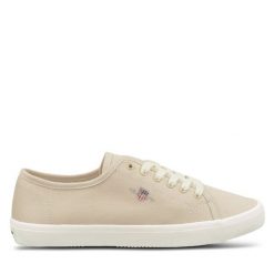Tenisówki Gant. Brązowe trampki damskie Gant, bez wzorów, bez zapięcia. Za 179.99 zł.