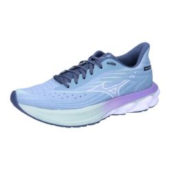 Buty do biegania damskie Mizuno Wave Skyrise 6. Białe obuwie sportowe damskie Mizuno, z materiału, bez zapięcia, do biegania, mizuno wave. Za 638.30 zł.