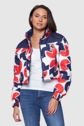 INVICTA Krótka kurtka puchowa damska w logo. Kurtki damskie Invicta, s, bez wzorów, z puchu, bez kaptura. W wyprzedaży za 599.99 zł.