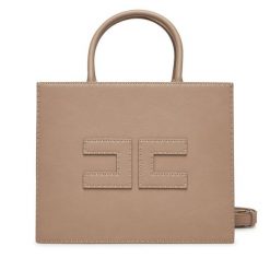Torebka Elisabetta Franchi. Brązowe torebki klasyczne damskie Elisabetta Franchi, bez dodatków. Za 1,239.00 zł.