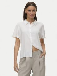 Vero Moda Koszula Alice 10342668 Biały Regular Fit. Białe koszule damskie Vero Moda, s, bez wzorów, z wiskozy, bez kołnierzyka, bez ramiączek. Za 99.99 zł.