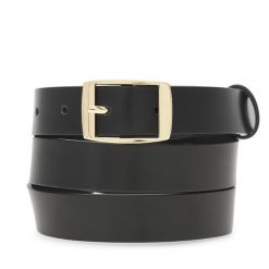 Pasek Damski Lasocki. Czarne paski damskie Lasocki, bez wzorów. Za 79.99 zł.