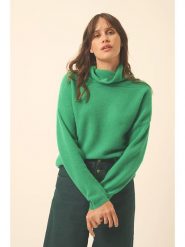 Just Cashmere Kaszmirowy golf "Blantyre" w kolorze zielonym rozmiar: S. Zielone golfy damskie Just Cashmere, s, bez wzorów, z kaszmiru, bez ramiączek. Za 333.81 zł.