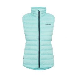 Damska kurtka bez rękawów Kari Traa Emilie. Niebieskie kurtki sportowe damskie Kari Traa, bez wzorów, z puchu, bez kaptura. Za 655.00 zł.