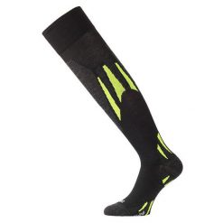 Skarpety narciarskie uniseks Lasting SWW 981 Merino 80%. Czarne skarpetki damskie LASTING, bez wzorów, z wełny. W wyprzedaży za 129.90 zł.