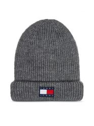 Tommy Jeans Czapka Tjw Soft Ready Beanie AW0AW15464 Szary. Szare czapki damskie Tommy Jeans, na zimę, bez wzorów, z jeansu. Za 219.99 zł.
