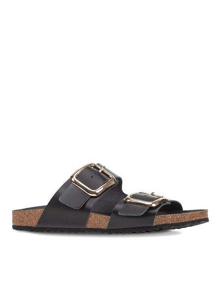 Geox Klapki D Brionia R D45Y3B 000T5 C9999 Czarny. Czarne klapki damskie Geox, bez wzorów, bez obcasa, bez zapięcia. Za 399.99 zł.
