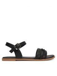 Calvin Klein Sandały Velcro Sandal V3A2-83247-1752 Czarny. Czarne sandały dziewczęce Calvin Klein, ze skóry, bez obcasa, bez zapięcia. Za 429.99 zł.