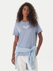 Roxy T-Shirt Oceanregular ERJZT06078 Niebieski Regular Fit. Niebieskie t-shirty damskie Roxy, m, bez wzorów, z bawełny, bez kołnierzyka. Za 89.99 zł.