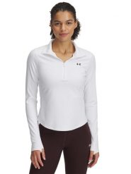 Under Armour Koszulka sportowa w kolorze białym rozmiar: M. Białe koszulki sportowe damskie Under Armour, m, bez wzorów, z materiału, bez ramiączek, outdoorowe. Za 154.99 zł.