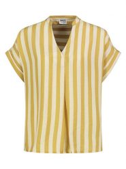 Sublevel Bluzka w kolorze żółtym rozmiar: XXL. Żółte bluzki damskie Sublevel, xxl, bez wzorów, bez kołnierzyka, bez ramiączek. Za 82.99 zł.