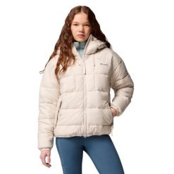 Kurtka sportowa damska Pike Lake III Hooded Jacket. Brązowe kurtki sportowe damskie Columbia, l, bez wzorów, z materiału, bez kaptura. Za 749.99 zł.