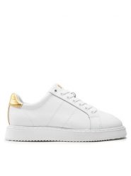 Lauren Ralph Lauren Sneakersy Angeline 802875886002 Biały. Białe obuwie sportowe damskie Lauren Ralph Lauren, ze skóry, bez zapięcia. Za 479.99 zł.
