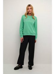 Kaffe Bluza w kolorze zielonym rozmiar: XS. Zielone bluzy damskie Kaffe, xs, bez wzorów, bez kaptura. Za 61.46 zł.