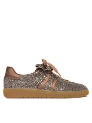 Aldo Sneakersy Itsneaker 14157274 Złoty. Żółte obuwie sportowe damskie ALDO, ze skóry, bez zapięcia. Za 419.99 zł.