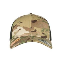 Czapka urban classic retro multicam®. Brązowe czapki damskie Urban Classics, bez wzorów, z poliesteru. Za 76.15 zł.