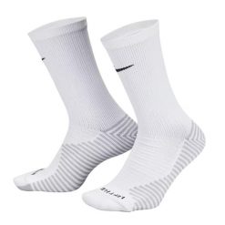 Skarpety Unisex Dla Dorosłych Strike Crew. Białe skarpetki damskie Nike, bez wzorów. Za 76.99 zł.