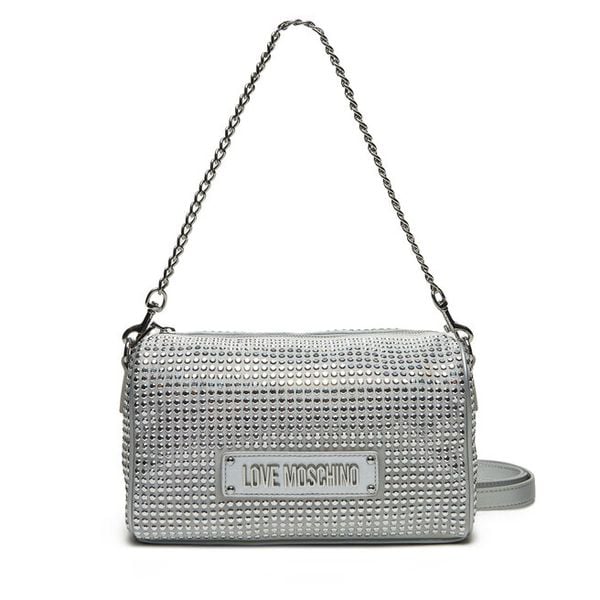 Torebka LOVE MOSCHINO. Szare torebki klasyczne damskie Love Moschino, bez dodatków. Za 499.99 zł.