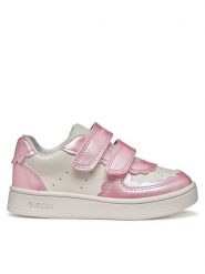 Geox Sneakersy B Eclyper Girl B555MA 054AJ C1364 Różowy. Czerwone buty sportowe dziewczęce Geox, bez wzorów, ze skóry, bez zapięcia. Za 179.99 zł.