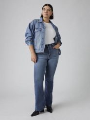 Levi's Dżinsy "726" - Flared fit - w kolorze niebieskim rozmiar: W30/L30. Niebieskie jeansy damskie Levi's, z podwyższonym stanem. Za 223.22 zł.