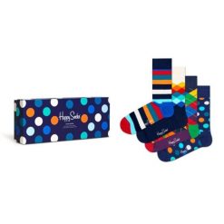 Skarpetki Happy Socks Multi-color Kolorowe Giftbox 4-pack. Skarpetki damskie Happy Socks, bez wzorów. W wyprzedaży za 156.55 zł.