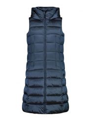 CMP Kamizelka pikowana w kolorze granatowym rozmiar: 44. Niebieskie kamizelki damskie CMP, bez wzorów, bez kaptura. Za 284.82 zł.