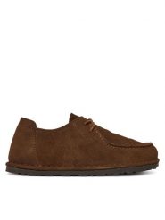 Birkenstock Półbuty Utti Lace 1033212 Brązowy. Brązowe półbuty damskie Birkenstock, bez wzorów, ze skóry, bez obcasa, na płaskiej podeszwie, bez zapięcia. Za 719.99 zł.