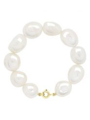 ATELIERS SAINT GERMAIN Bransoletka perłowa w kolorze białym rozmiar: onesize. Białe bransoletki damskie ATELIERS SAINT GERMAIN, złote. Za 326.99 zł.