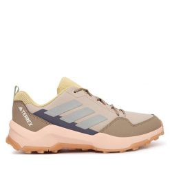 Trekkingi adidas. Brązowe obuwie trekkingowe damskie Adidas, bez zapięcia. Za 239.99 zł.