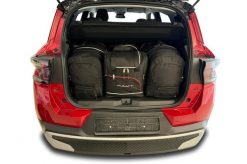 Torby Do Bagażnika Citroen C3 Aircross 2024+ 4Szt Kjust. Czarne torby podróżne KJUST, bez wzorów, z kauczuku. Za 1,196.00 zł.