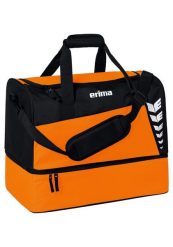 Torba sportowa z dolną przegrodą Erima Six Wings. Brązowe torby sportowe Erima, bez wzorów, z poliesteru. Za 119.99 zł.