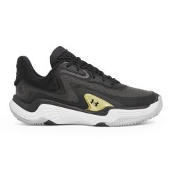 Buty do koszykówki Under Armour Spawn 7. Czarne obuwie sportowe damskie Under Armour, bez zapięcia, do koszykówki. Za 389.99 zł.