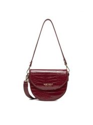 Nine West Torebka CEO-ZOE-S23806 Bordowy. Czerwone torebki klasyczne damskie Nine West, z materiału, bez dodatków. Za 189.99 zł.