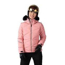 Kurtka narciarska damska Rossignol W Staci. Czerwone kurtki damskie Rossignol, na zimę, s, bez wzorów, bez kaptura. W wyprzedaży za 1,459.00 zł.