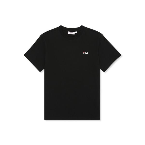 Koszulka damska Fila Lignano. Czarne koszulki damskie Fila, l, bez wzorów, bez kołnierzyka, bez ramiączek. Za 79.00 zł.