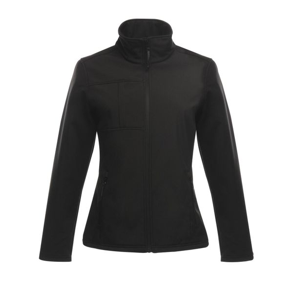 Kurtka Damska Octagon II Soft Shell. Czarne kurtki damskie Regatta, xl, bez wzorów, bez kaptura. Za 187.99 zł.