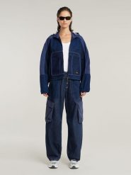 G-Star Dżinsy - Loose fit - w kolorze granatowym rozmiar: W25/L30. Niebieskie jeansy damskie G-Star. Za 361.13 zł.