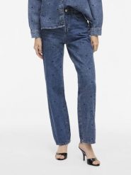 Vila Dżinsy - VIKelly Kobiety Bawełna niebieski, 38. Niebieskie jeansy damskie Vila. Za 169.95 zł.