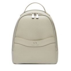 Plecak Armani Exchange. Brązowe plecaki Armani Exchange, bez wzorów. Za 629.99 zł.